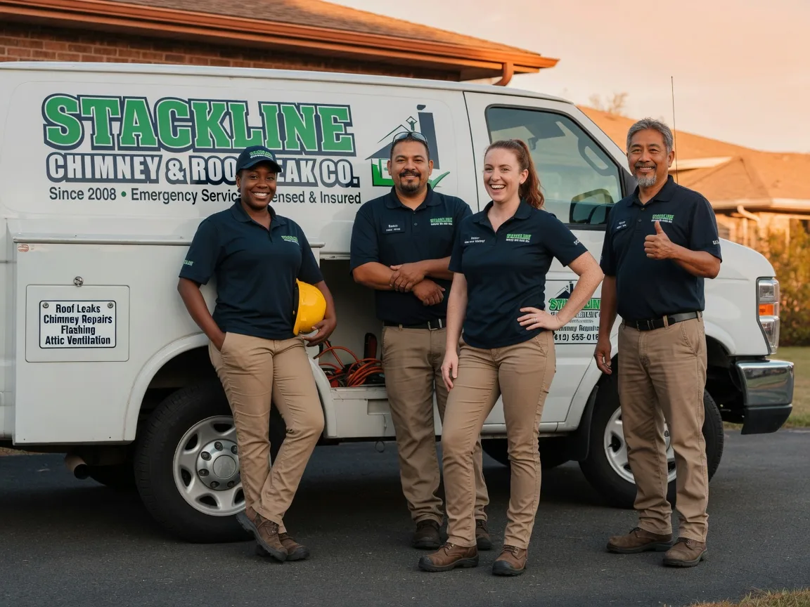 Chimney flashing repair company in Maroa, IL